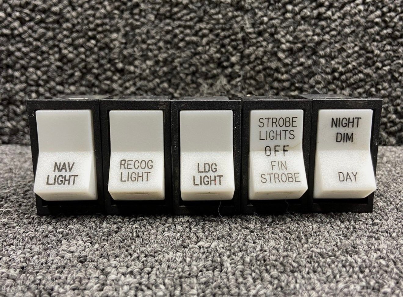 Piper PA-44-180 Toggle Light Switch Set (2 & 3 Position) - Image 3
