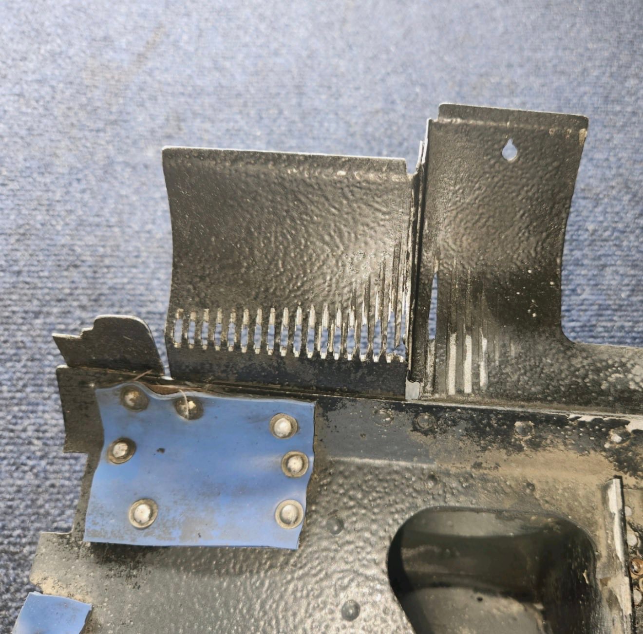 Cessna 172RG Rear RH Baffle Assembly | P/N 2455038-2 - Image 2
