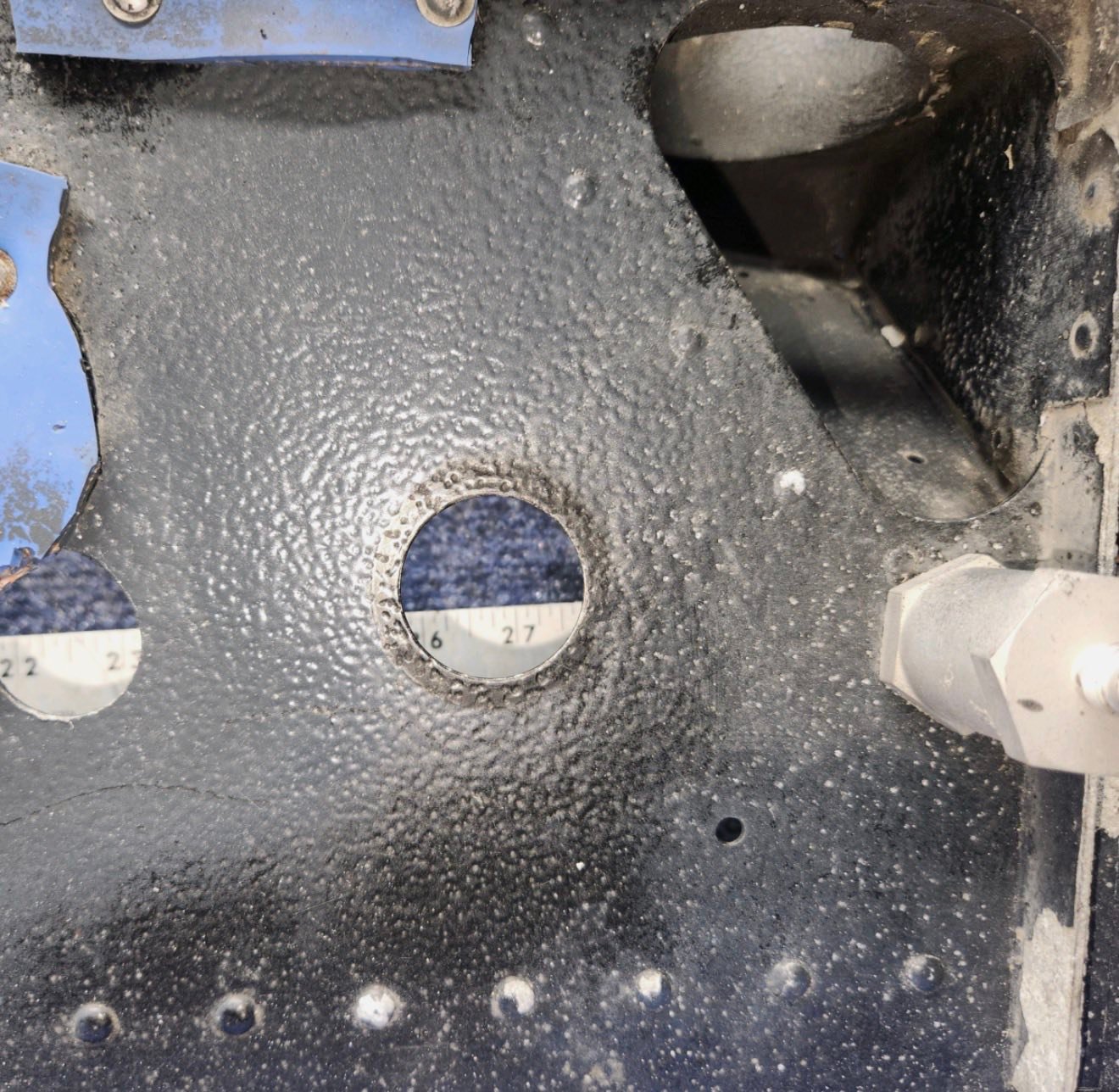 Cessna 172RG Rear RH Baffle Assembly | P/N 2455038-2 - Image 3