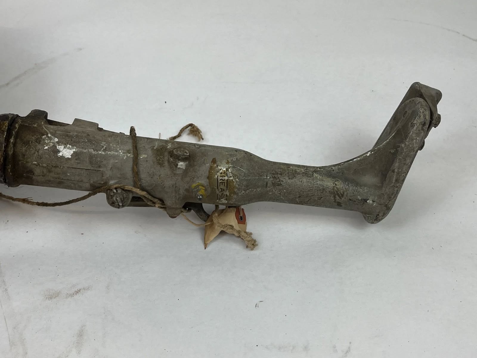 WWII Aircraft Landing Gear Strut Assembly Hayes with Goodrich 5.00-4 Tire - Image 3