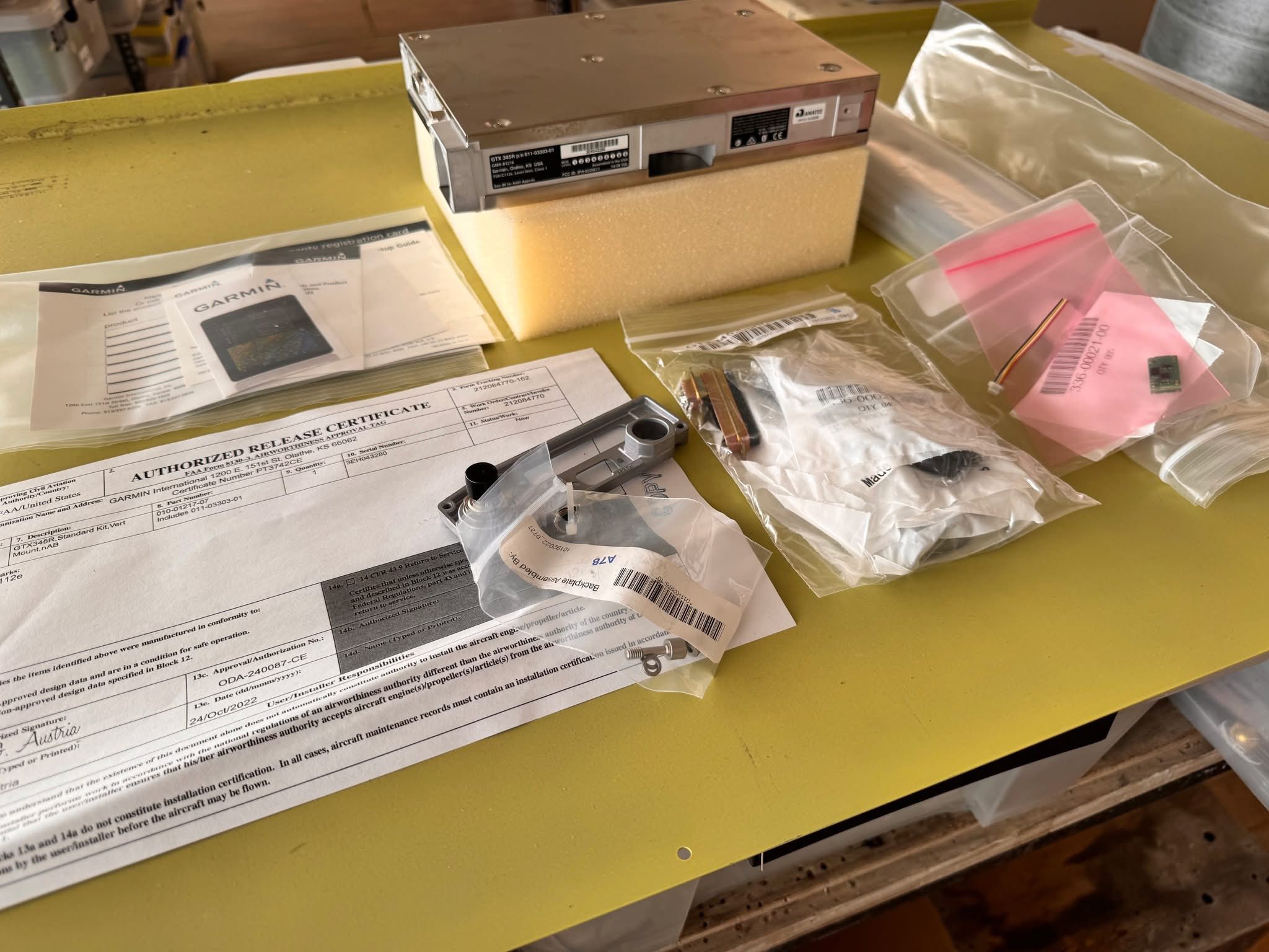 Garmin GTX-345R ADS-B Transponder w/ Install Kit - Image 4